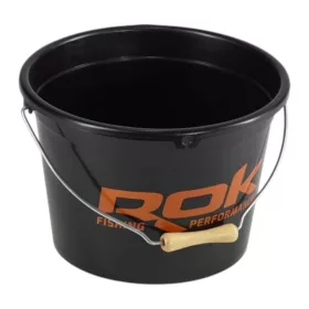 ROK 18 literes csalis vödör - Fekete - CarpHunter