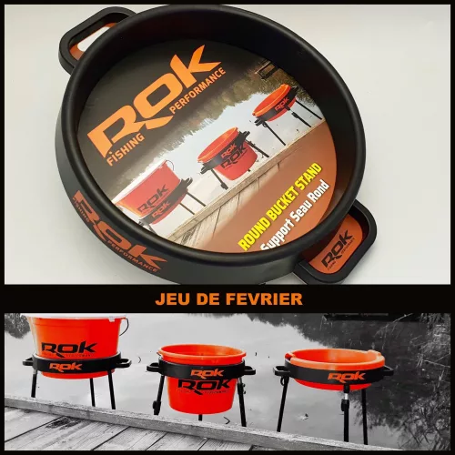 ROK Kerek Vödörtartó Keret - ROUND BUCKET STAND - CarpHunter