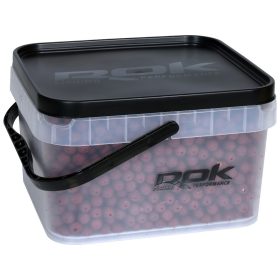   ROK 10 literes szögletes keverő edény fedéllel - SQUARE BUCKET with soft cover - Áttetsző
