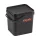 ROK 17 literes szögletes keverő edény fedéllel - SQUARE BUCKET with soft cover - Fekete - CarpHunter