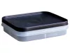 ROK Szögletes keverő edény betét puha tetővel (10 és 17 literes edényekhez) BLACK SQUARE BASIN - Áttetsző - CarpHunter