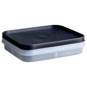 ROK Szögletes keverő edény betét puha tetővel (10 és 17 literes edényekhez) BLACK SQUARE BASIN - Áttetsző - CarpHunter