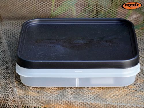 ROK Szögletes keverő edény betét puha tetővel (10 és 17 literes edényekhez) BLACK SQUARE BASIN - Áttetsző