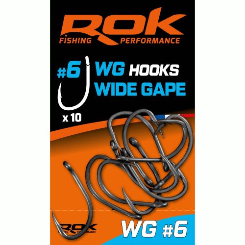 ROK WIDE GAPE hook - teflon horog 8-as méret