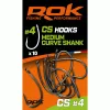 ROK MEDIUM CURVE SHANK - teflon horog  8-es méret - CarpHunter