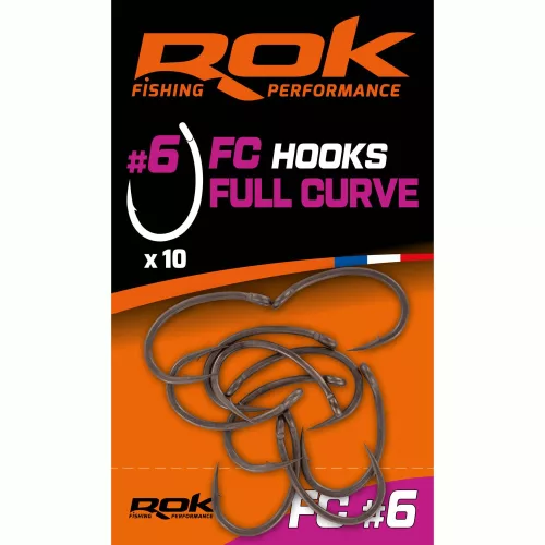 ROK Full Curve - Curve horog 8 méret - CarpHunter