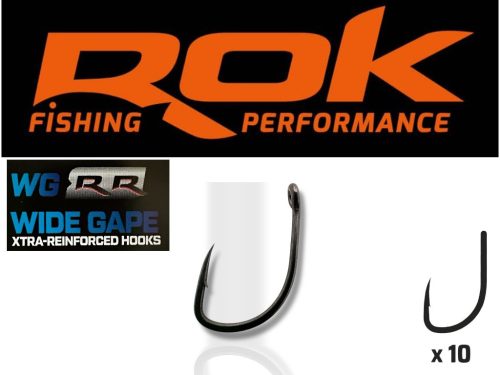 ROK WIDE GAPE XTRA - megerősített horog - 4 - WG-RR