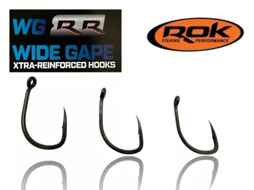 ROK WIDE GAPE XTRA - megerősített horog - 6 - WG-RR - CarpHunter