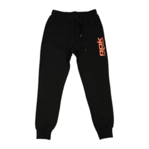 ROK BLACK JOGGER - Fekete színű melegítő nadrág M