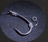 ROK J-RIG Curve Shank Barbless - előkötött szakáll nélküli horog  4 - 0,40mm