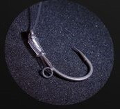 ROK LOOP RIG Wide Gape Barbless - előkötött szakáll nélküli horog  4 - 0,40mm