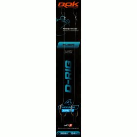   ROK D-RIG Wide Gape Barbless - előkötött szakáll nélküli horog  4 - 0,40mm