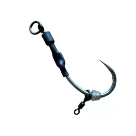 ROK SPINNER-RIG FULL CURVE - 3db/csomag - előkötött horog - 4 - Szakáll nélküli - CarpHunter