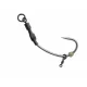 ROK SPINNER-RIG LONG CURVE SHANK - 3db/csomag - előkötött horog - 8