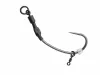 ROK SPINNER-RIG LONG CURVE SHANK - 3db/csomag - előkötött horog - 6 - Szakáll nélküli