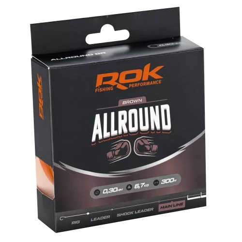 ROK ALLROUND Monofilament - Monofil zsinór barna 300m - CarpHunter