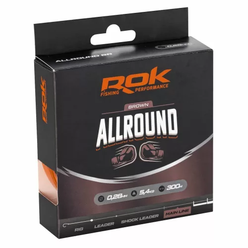 ROK ALLROUND Monofilament - Monofil zsinór barna 300m - CarpHunter