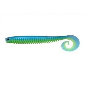 Bite On Rib Worm 100 Ice Chartreuse