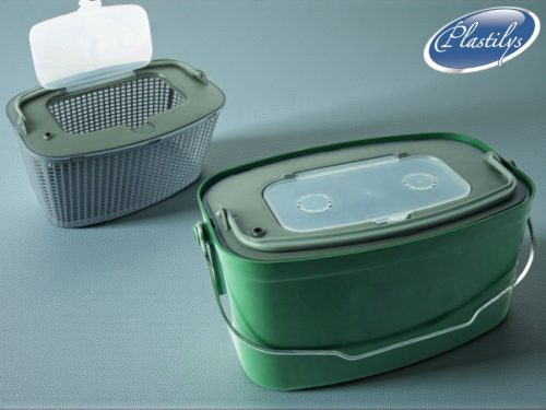 Plastilys - Csalihalas kanna 7 literes zöld