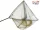 TF Gear COMPACT CARP NET - Bojlis merítő Zöld