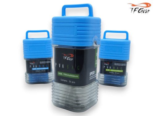 TF GEAR PVA BAG KIT - PVA tasak + töltő - "L" - 70x140mm