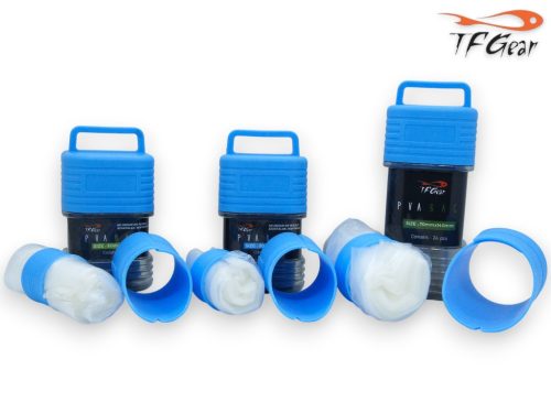 TF GEAR PVA BAG KIT - PVA tasak + töltő - "M" - 60x130mm
