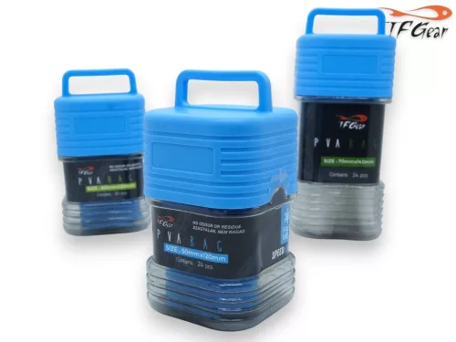 TF GEAR PVA BAG KIT PVA tasak + töltő - "S" - 50x120mm - CarpHunter