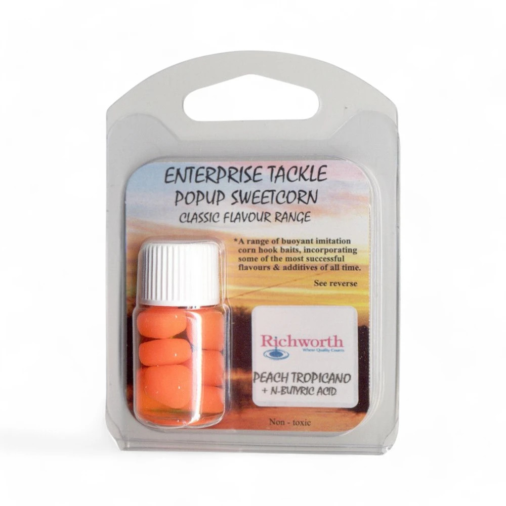 Enterprise Classic Corn Peach Tropicano aromában - ízesített gumikukorica Enterprise Classic Corn Peach Tropicano aromában - ízesített gumikukorica