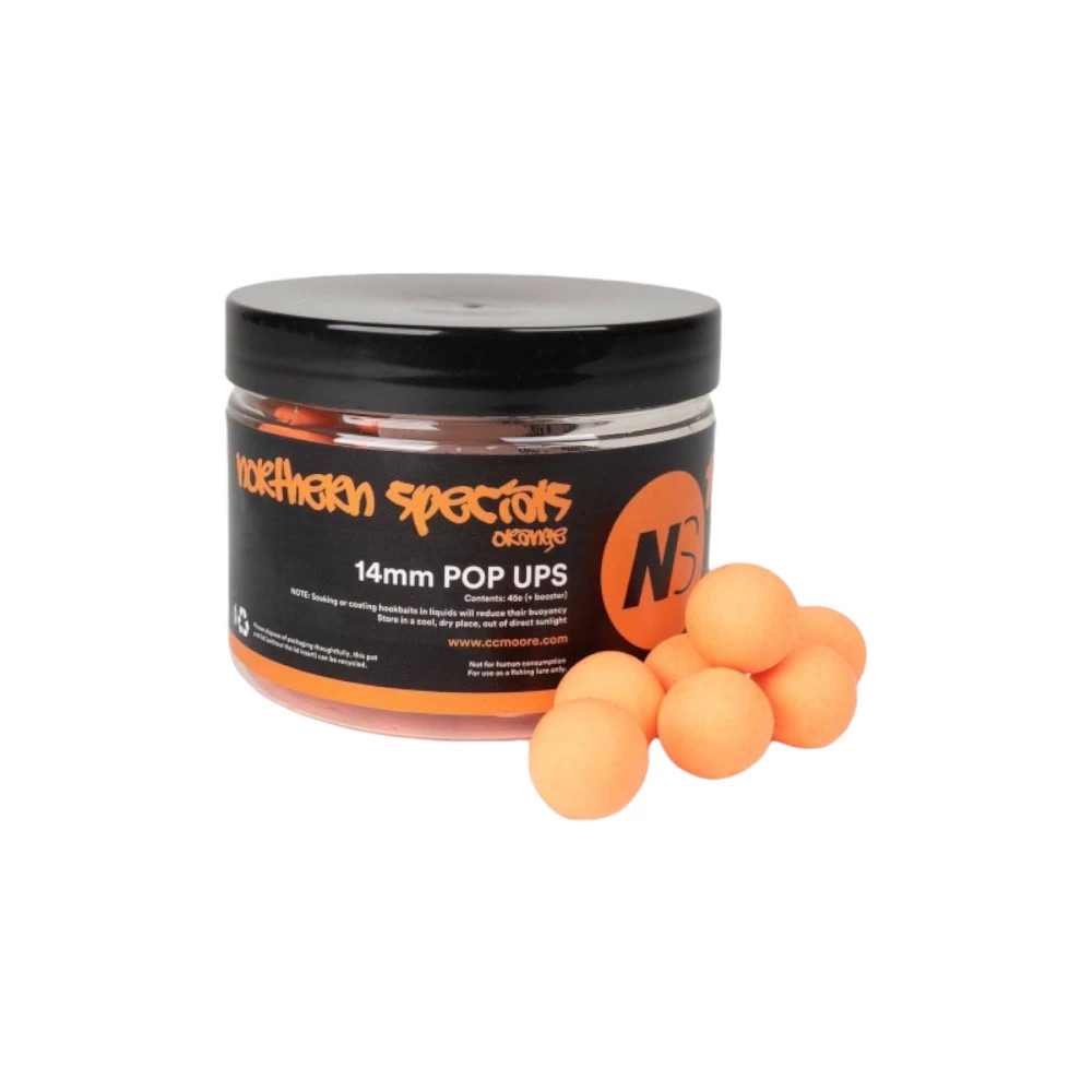 CC Moore NS1 Orange Pop Ups - 12mm CC Moore NS1 Orange Pop Ups - 12mm